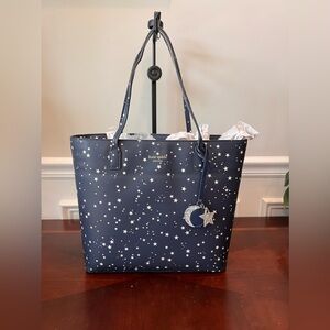Kate Spade Navy Starry Night Tote